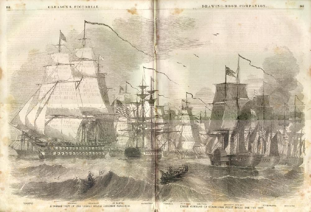 commodore perry took several warships to force a trade treaty with the chinese. commodore perry took several warships to force a trade treaty with the chinese.