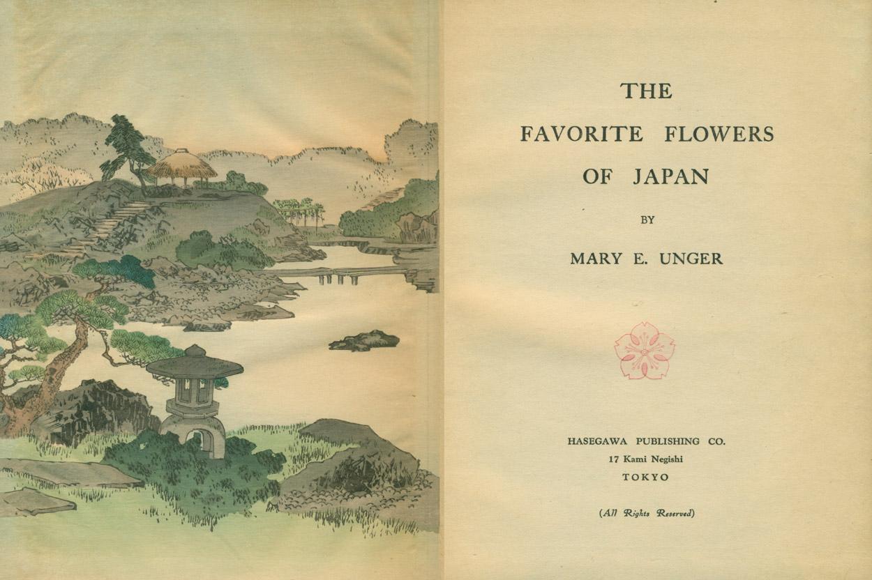 Book 1935150317,The Favorite Flowers of Japan, Fourth Edition, 1935