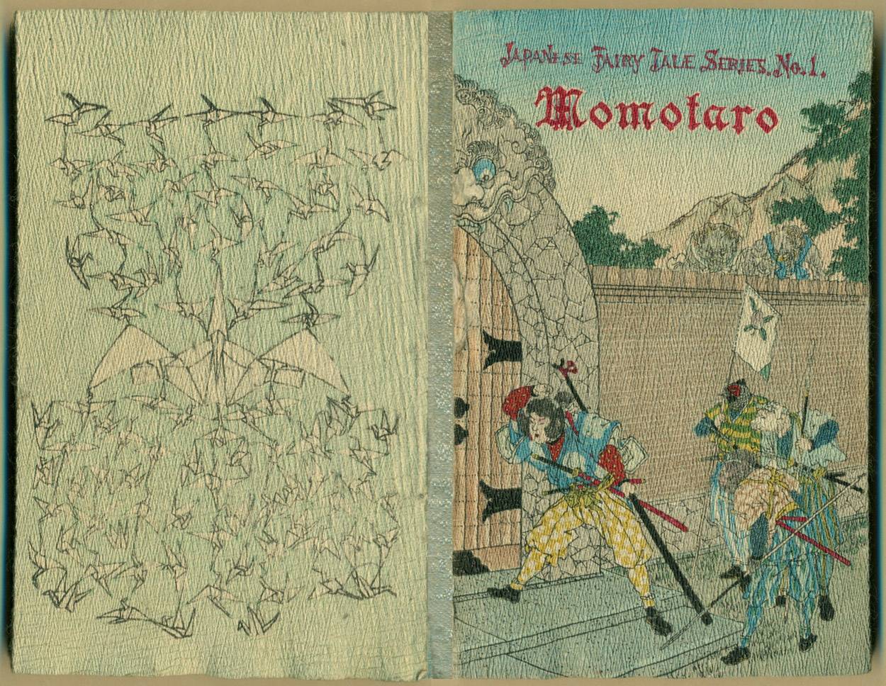 Momotaro, Japanese Fairy Tale Series, No. 1, Crepe Paper, Books