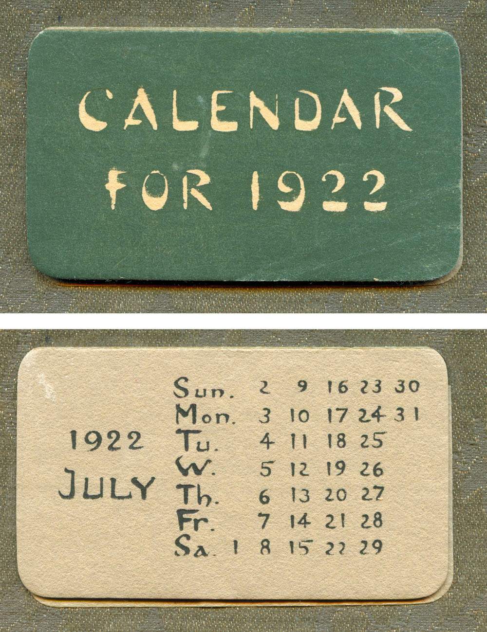 Hanging Calendar for 1922, Published by T. Hasegawa, Three Ladies on a