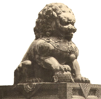The Lion in Front of the T'ai-he Hall