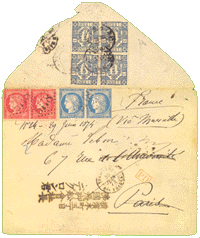 Postal System of Japan in the 1800s